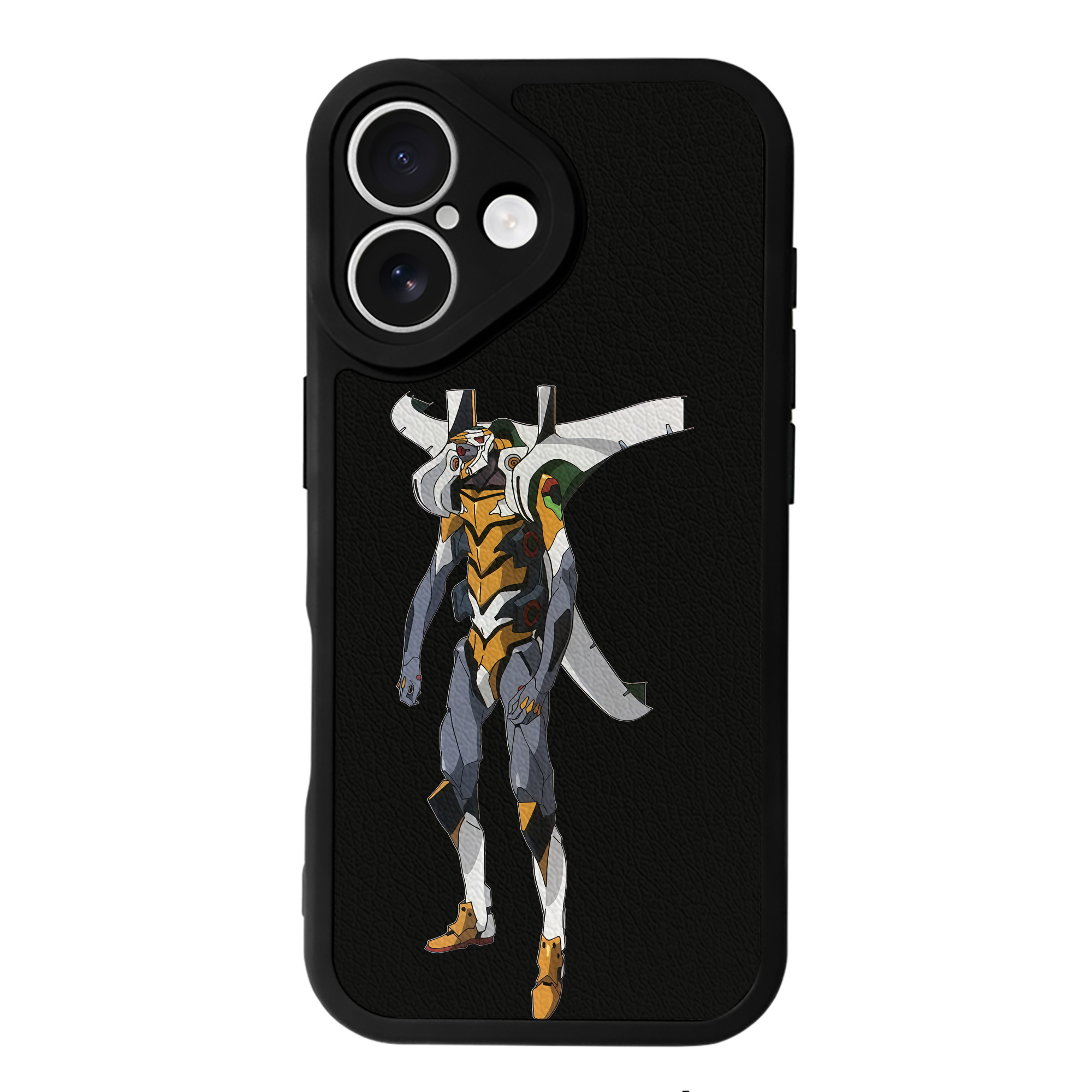 （画像用） EVA 新世紀エヴァンゲリオン 【iPhone 16シリーズ対応】シリコンスマホケース（レザー調） 材質：シリコン